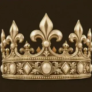 Ornate royal crown — Shambala