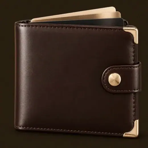Leather wallet — Shambala