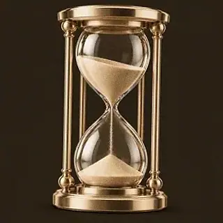 Ornate hourglass — Shambala