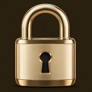 Metal padlock — Shambala