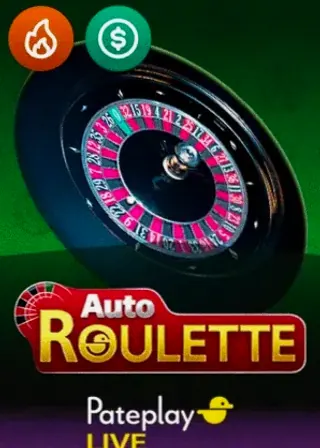 Auto Roulette live game cover
