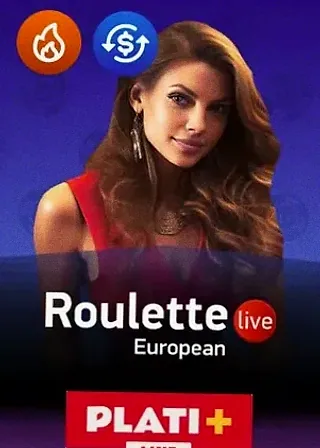 Roulette European live game cover