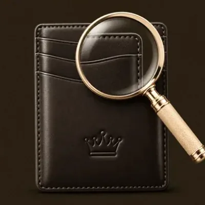 Wallet and magnifier — Shambala