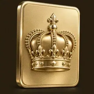 Royal crown plaque — Shambala