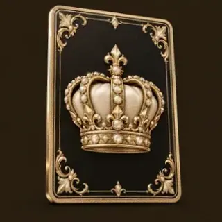 Royal crown card — Shambala