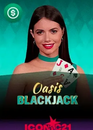 Oasis Blackjack live game cover