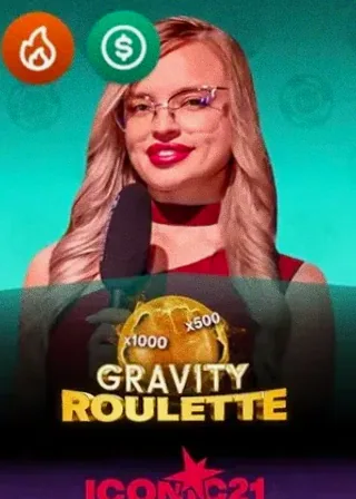 Gravity Roulette live game cover