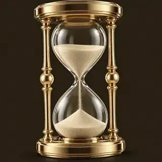 Golden hourglass — Shambala