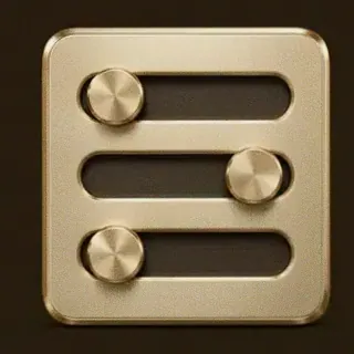 Three-knob control panel — Shambala